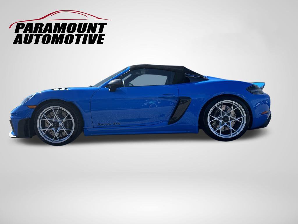 Used 2025 Porsche 718 Boxster Spyder RS w/ Weissach Package RWD image 7