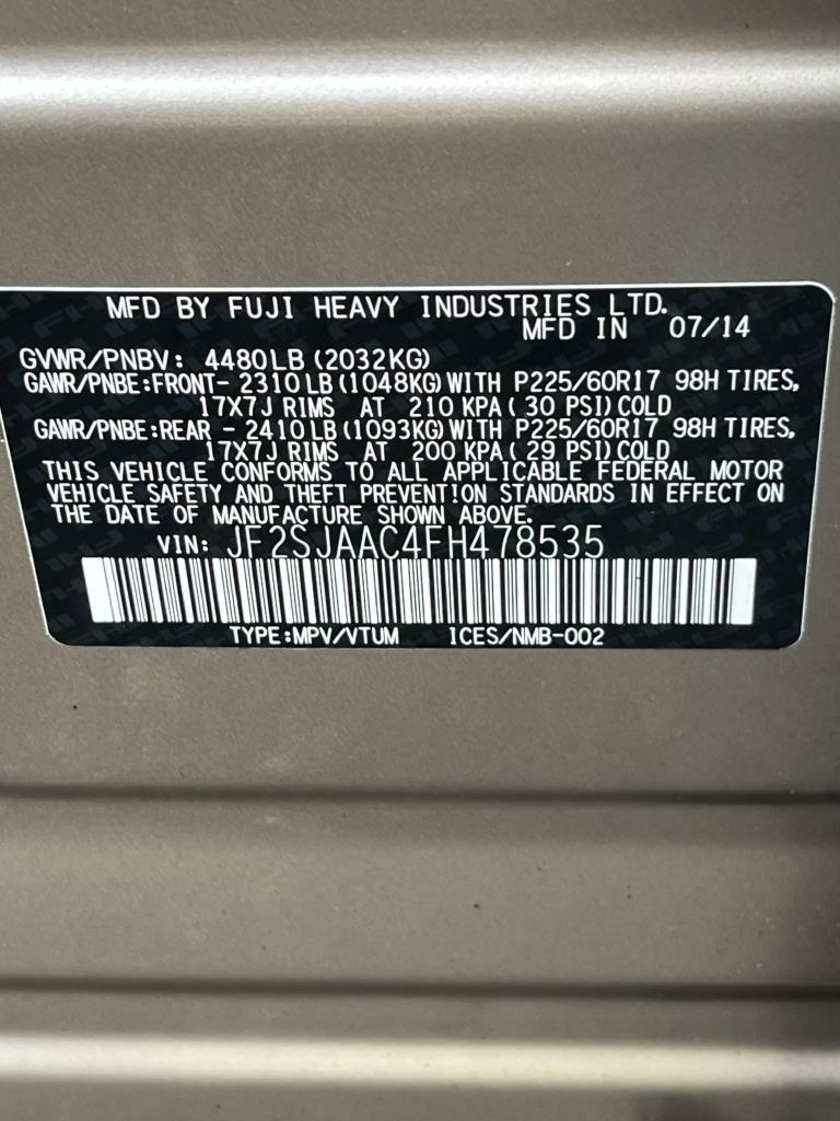 Used 2015 Subaru Forester 2.5i image 10