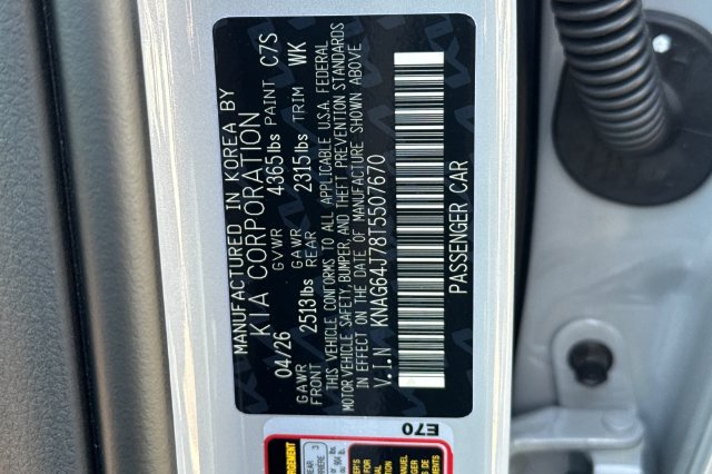 New 2026 Kia K5 GT-Line w/ GT-Line Red Interior Package FWD image 35