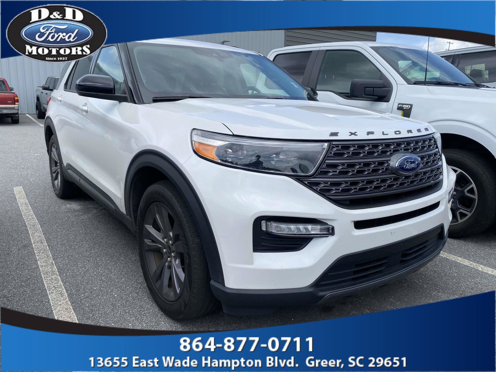Used 2023 Ford Explorer XLT w/ Equipment Group 202A RWD image 1