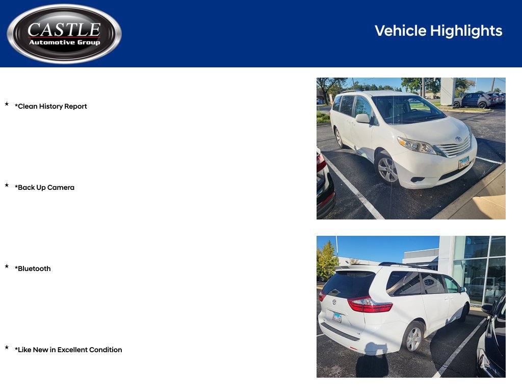Used 2015 Toyota Sienna LE FWD image 4