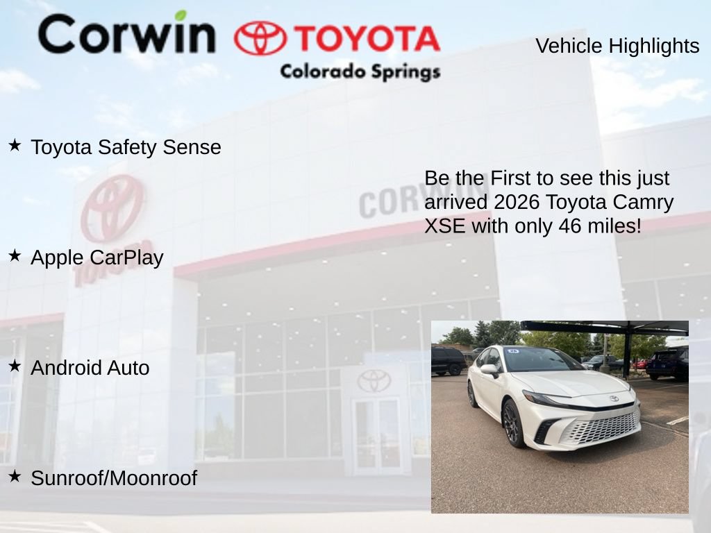 Used 2026 Toyota Camry XSE FWD image 4