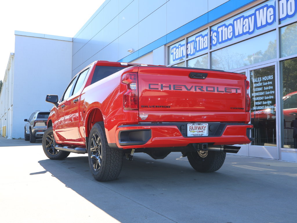 New 2026 Chevrolet Silverado 1500 Custom w/ Turbomax Blackout Package AWD/4WD image 39