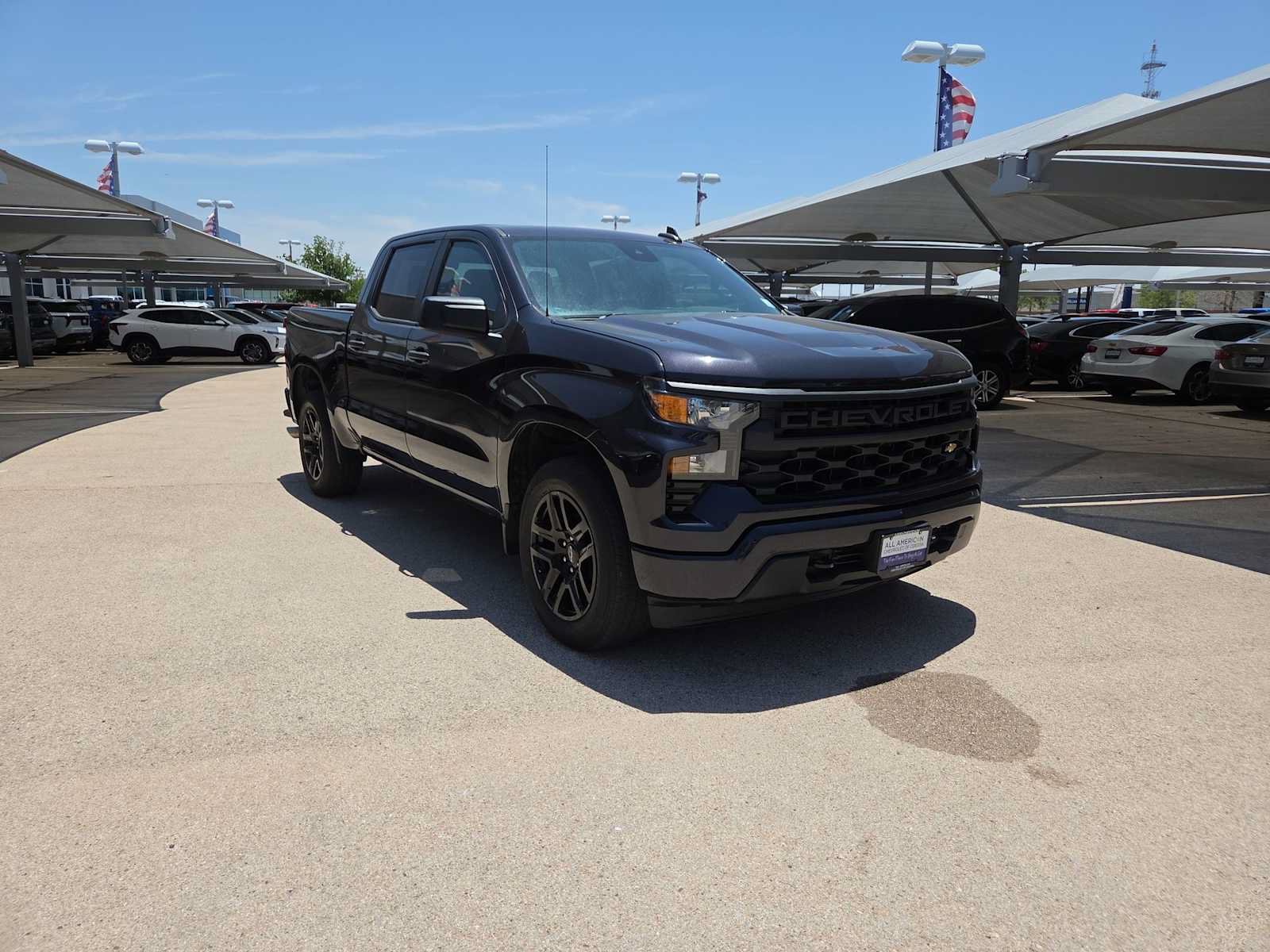 Used 2023 Chevrolet Silverado 1500 Custom w/ LPO, Dark Essentials Package RWD video 2