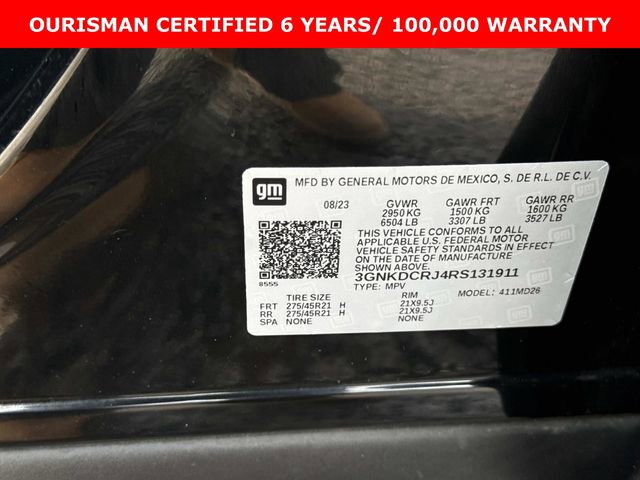 Certified 2024 Chevrolet Blazer EV RS image 32