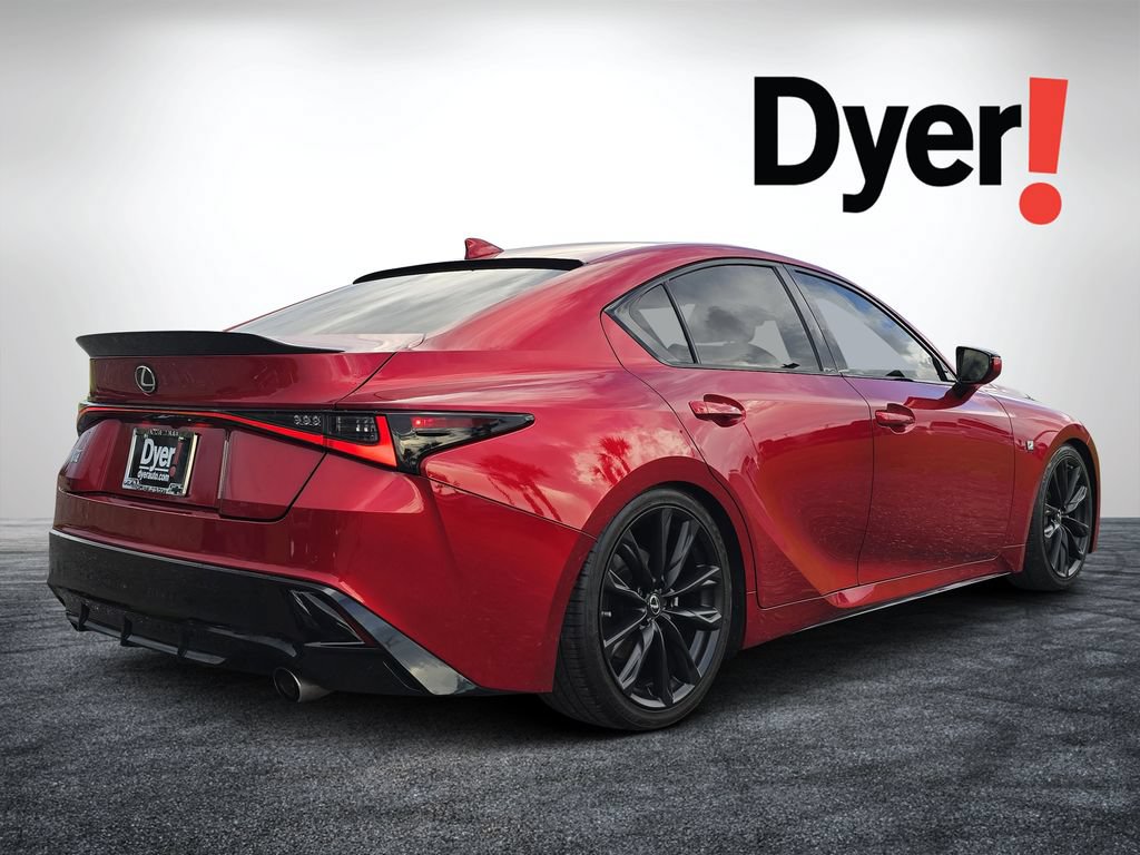 Used 2021 Lexus IS 350 F Sport RWD image 3