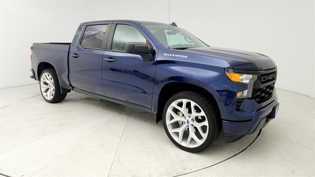 Certified 2023 Chevrolet Silverado 1500 Custom w/ LPO, Dark Essentials Package