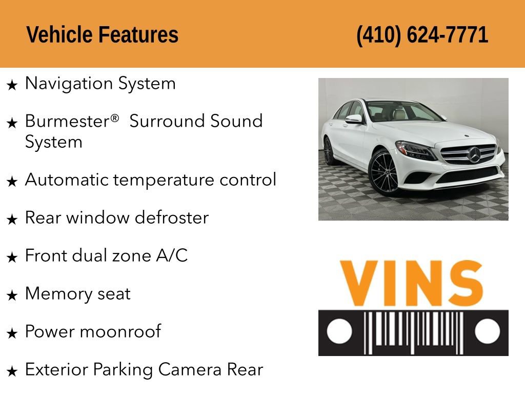 Used 2021 Mercedes-Benz C 300 Sedan w/ Premium Package image 5
