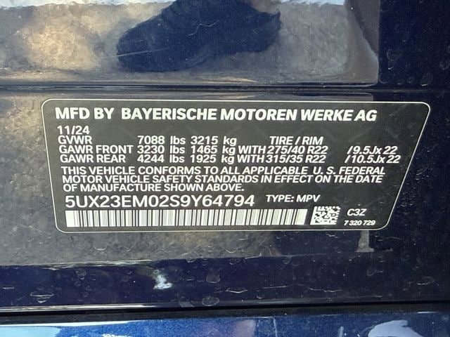 Used 2025 BMW X7 xDrive40i w/ M Sport Package AWD/4WD image 36