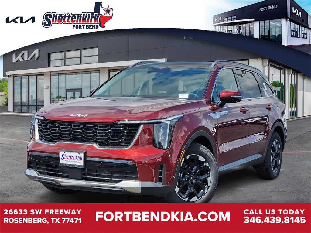 New 2025 Kia Sorento S w/ Panoramic Sunroof Package