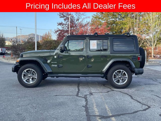 Used 2021 Jeep Wrangler Unlimited Sahara AWD/4WD image 2