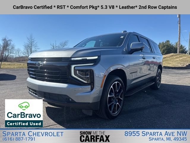 Certified 2025 Chevrolet Suburban RST w/ Comfort Package AWD/4WD image 7