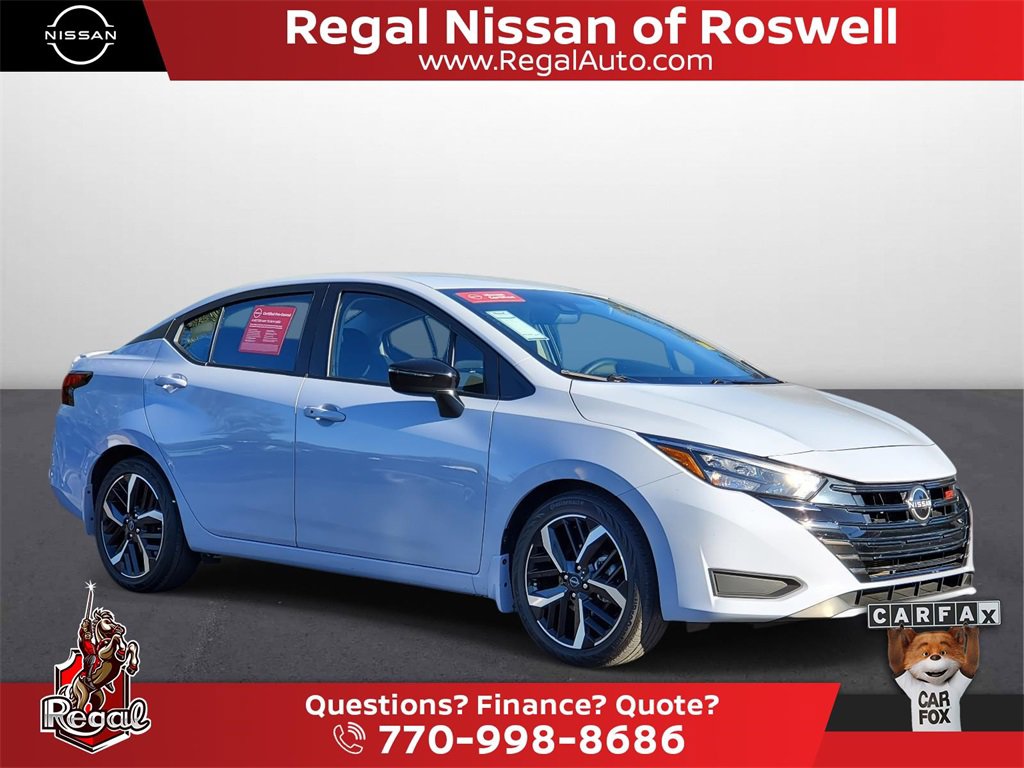 Certified 2023 Nissan Versa SR w/ Trunk Package