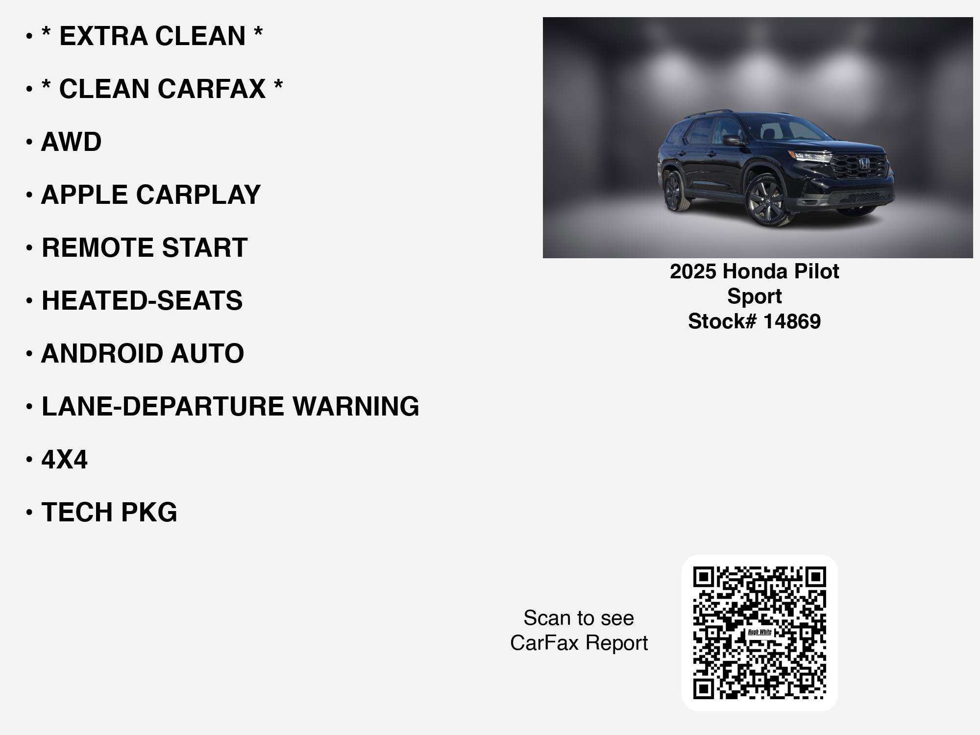 Used 2025 Honda Pilot Sport image 7