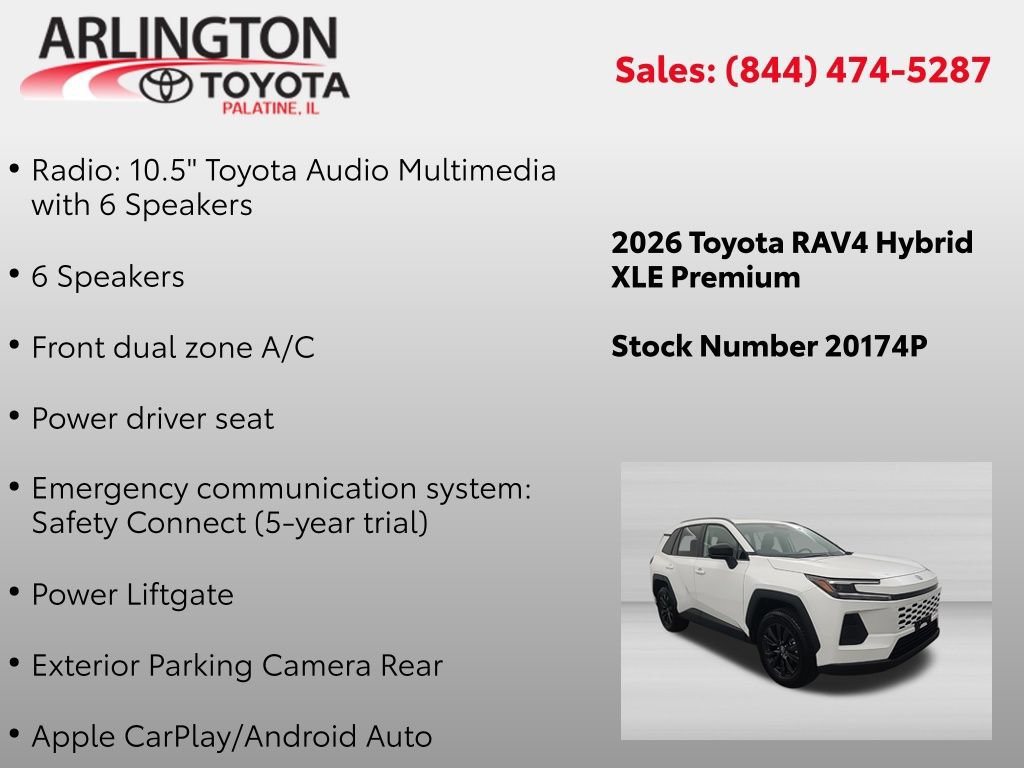 Used 2026 Toyota RAV4 XLE Premium AWD/4WD image 4