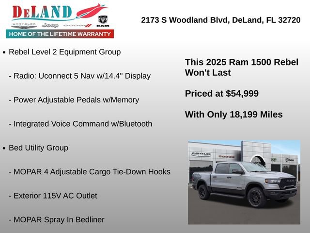 Used 2025 RAM 1500 Rebel w/ Rebel Level 2 Equipment Group AWD/4WD image 36