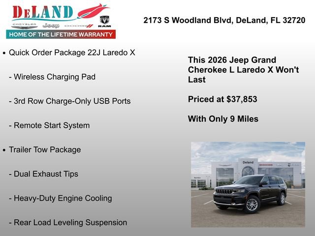 New 2026 Jeep Grand Cherokee L 4WD image 12