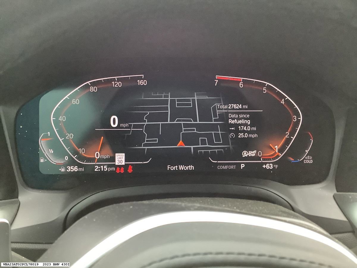 Used 2023 BMW 430i Convertible w/ M Sport Package RWD image 8