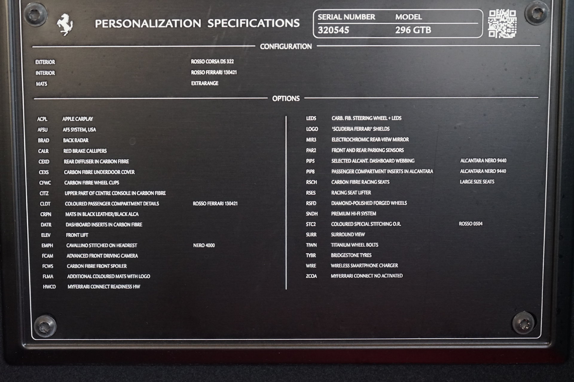 Used 2025 Ferrari 296 GTB RWD image 23
