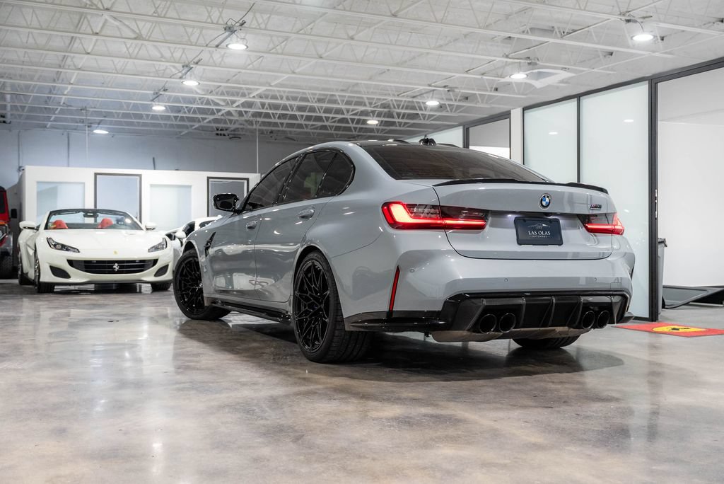 Used 2024 BMW M3 Competition w/ M Carbon Exterior Package RWD image 9