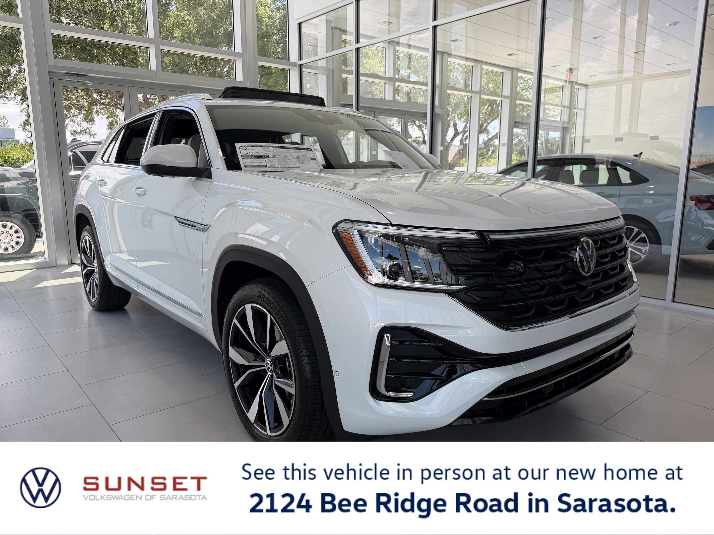 New 2026 Volkswagen Atlas Cross Sport SEL Premium R-Line AWD/4WD image 1