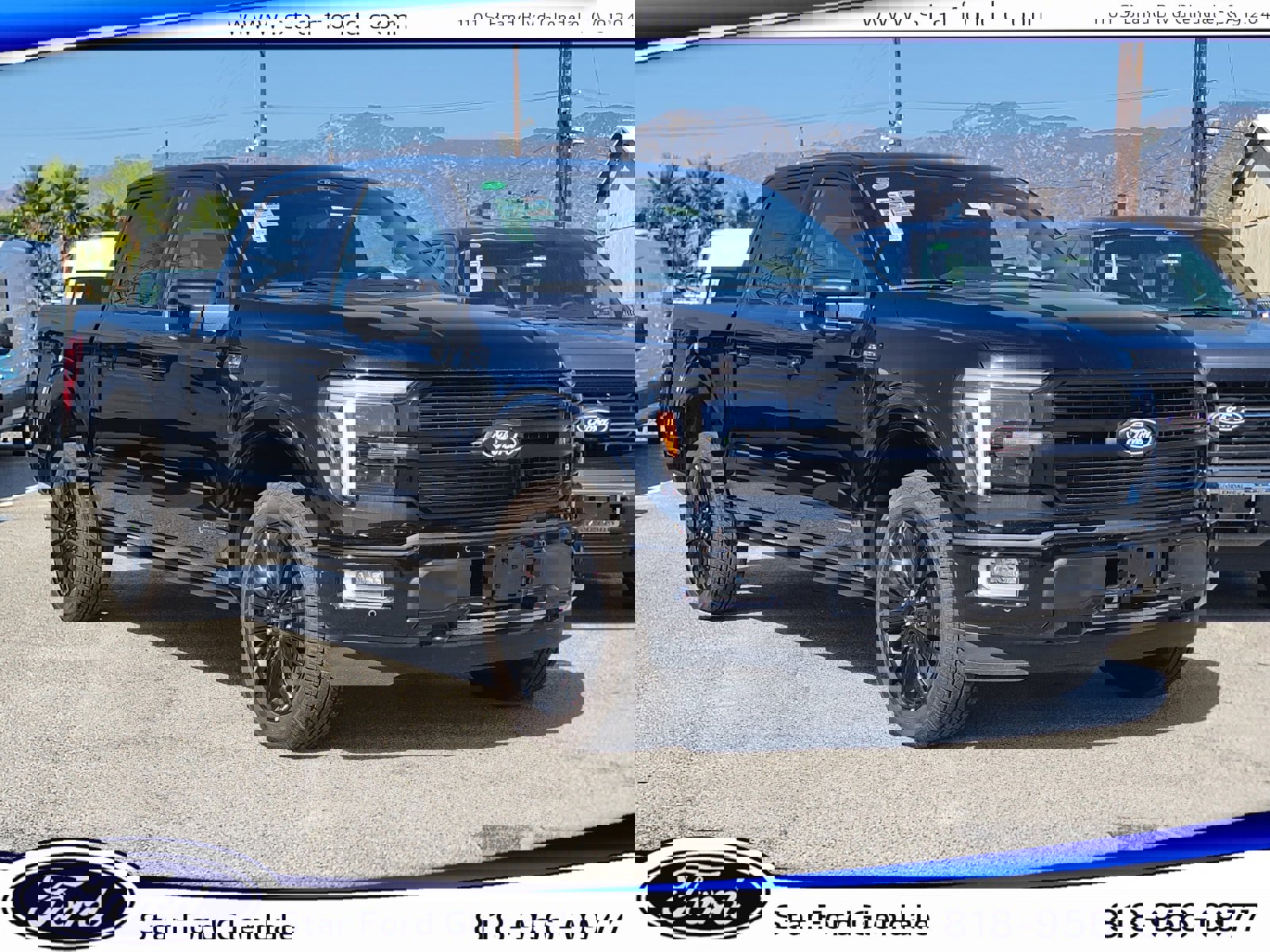 New 2025 Ford F150 Platinum w/ Equipment Group 702A High image 1