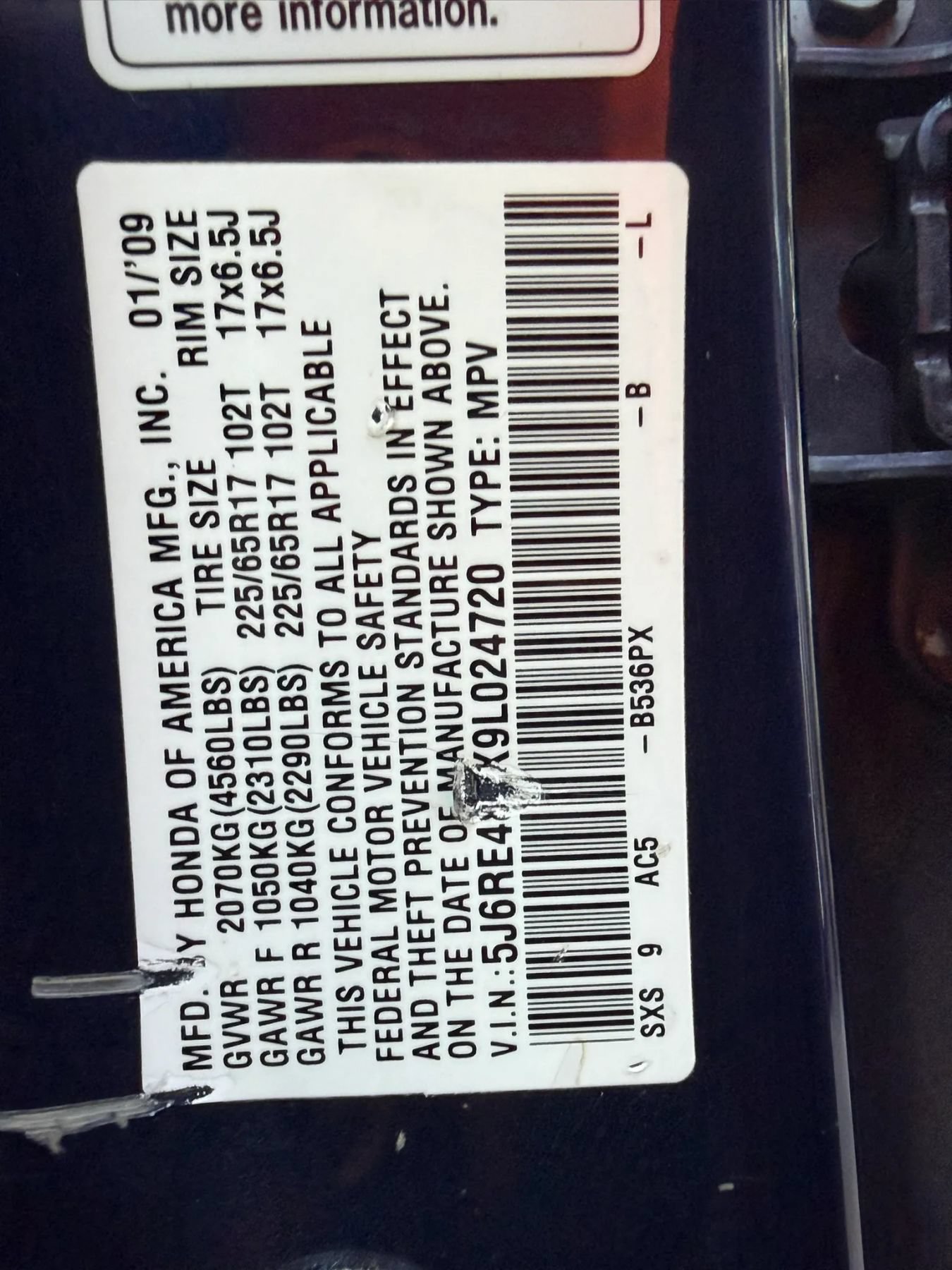 Used 2009 Honda CR-V EX-L image 28