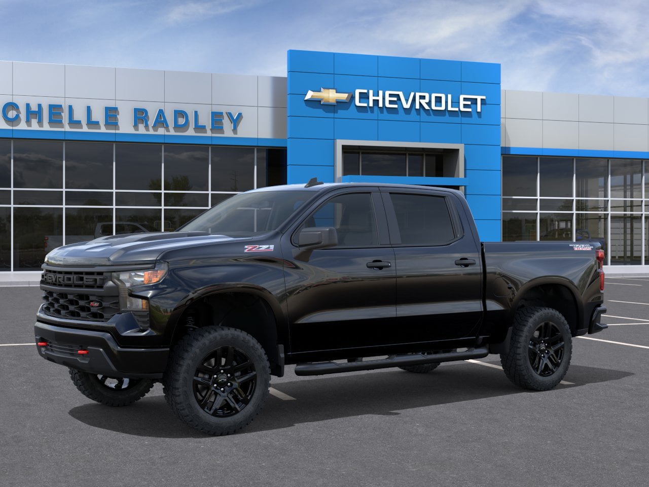 New 2026 Chevrolet Silverado 1500 Custom Trail Boss w/ LPO, Dark Essentials Package AWD/4WD image 2