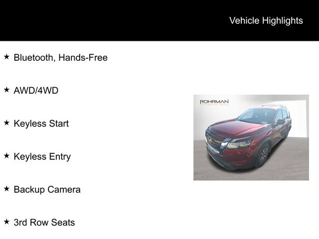 Used 2024 Nissan Pathfinder SL AWD/4WD image 9