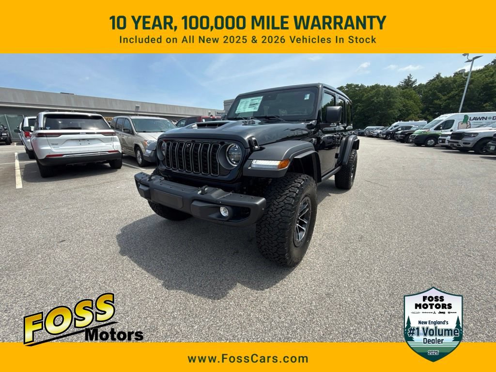 New 2026 Jeep Wrangler Unlimited Rubicon 392 w/ Quick Order Package 27X Moab