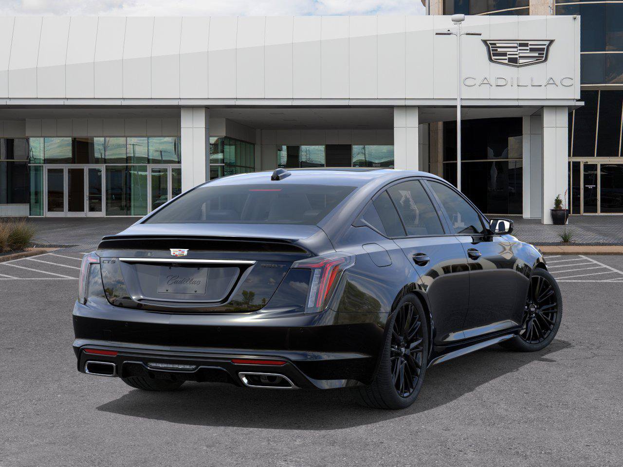 New 2026 Cadillac CT5 Sport w/ LPO, ONYX Package RWD image 4