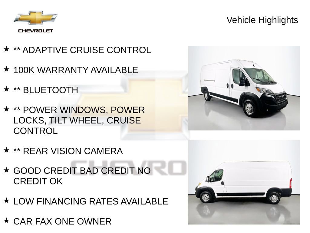 Used 2024 RAM ProMaster 2500 w/ Convenience Group FWD image 34