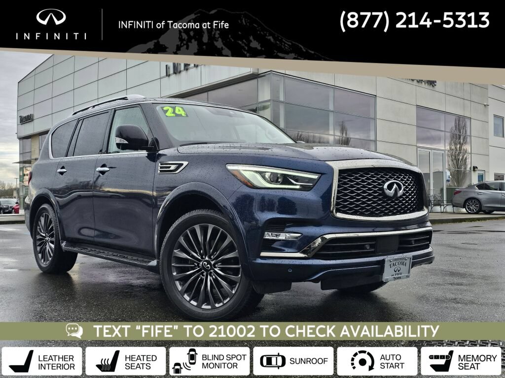 Used 2024 INFINITI QX80 Premium Select w/ Cargo Package AWD/4WD video 1