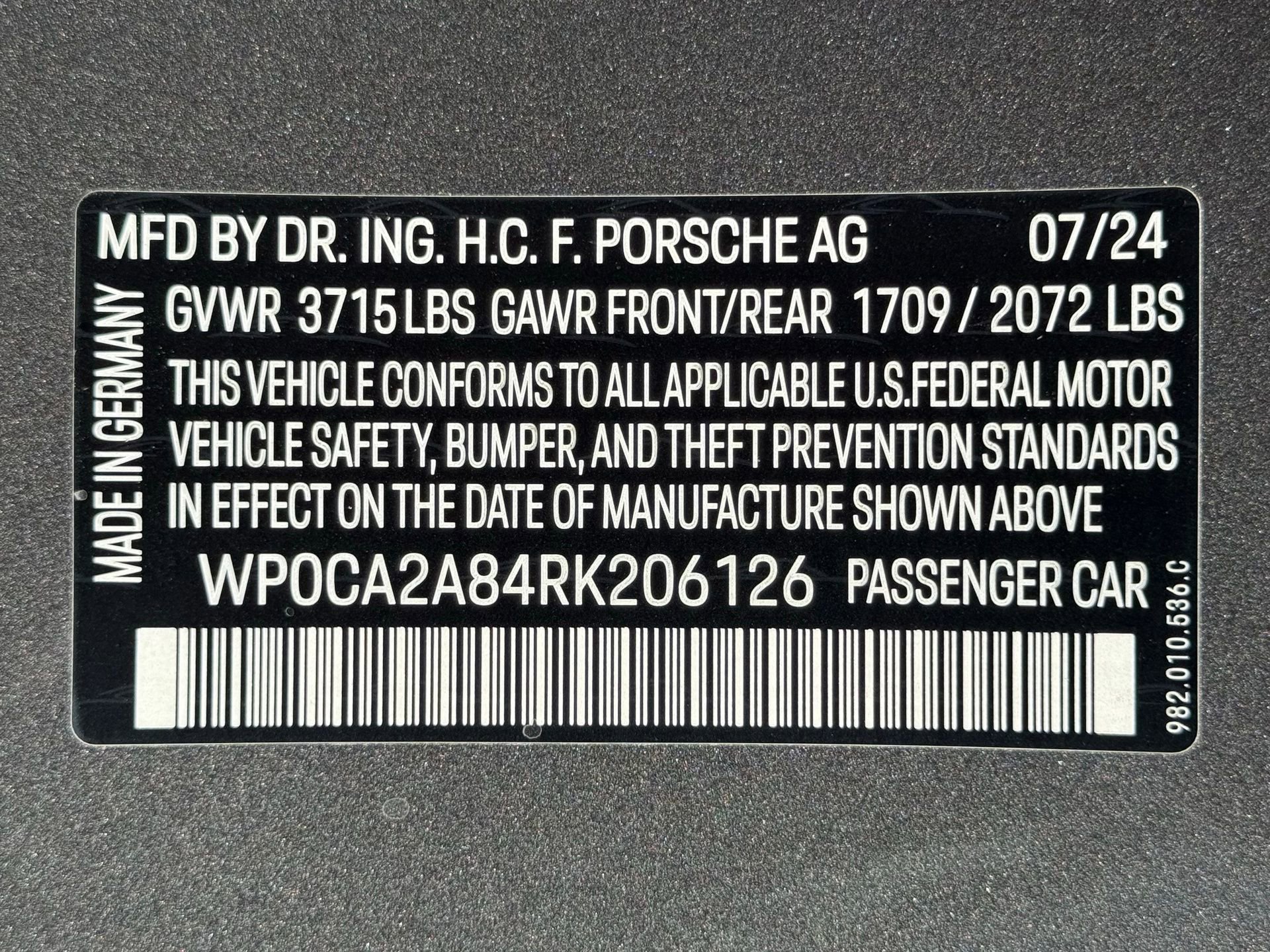 Certified 2024 Porsche 718 Boxster image 37