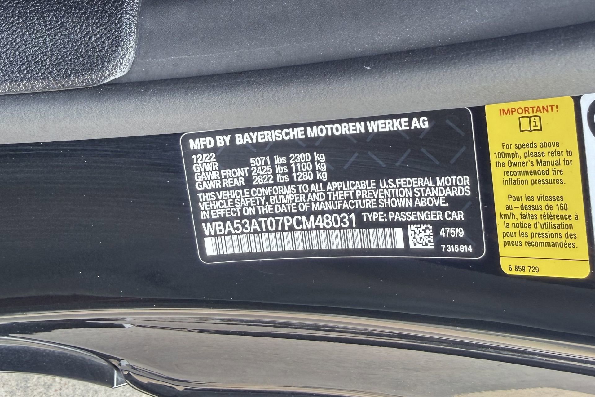 Used 2023 BMW M440i Convertible w/ Premium Package RWD image 32