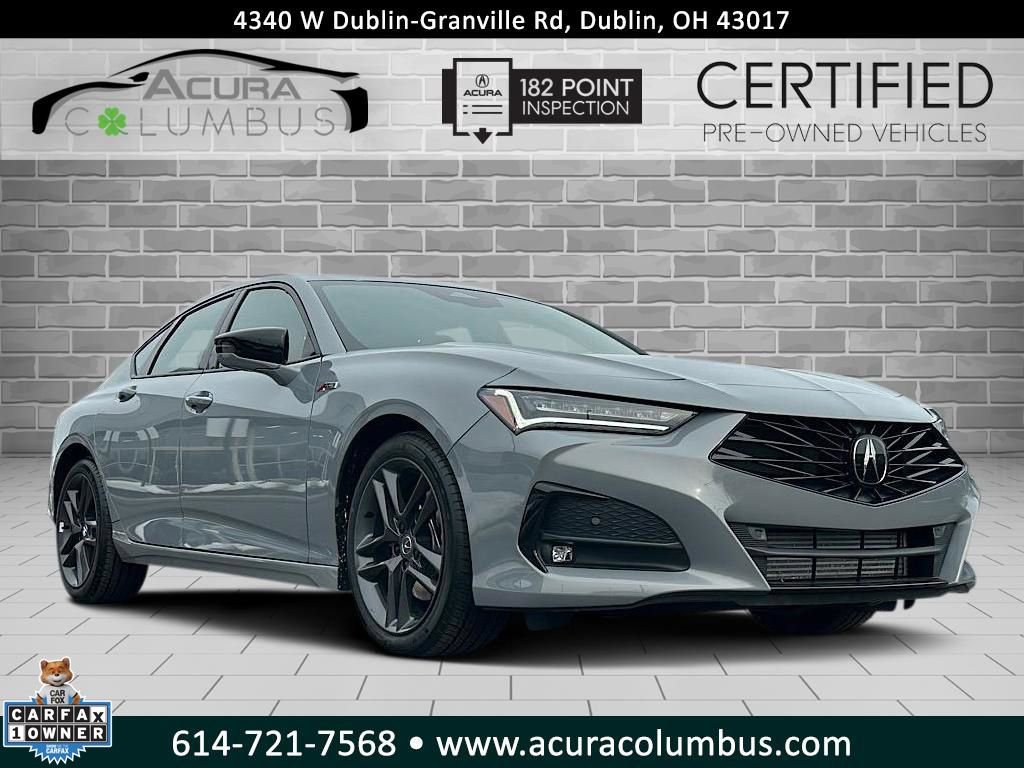 Certified 2025 Acura TLX SH-AWD w/ A-SPEC Pkg