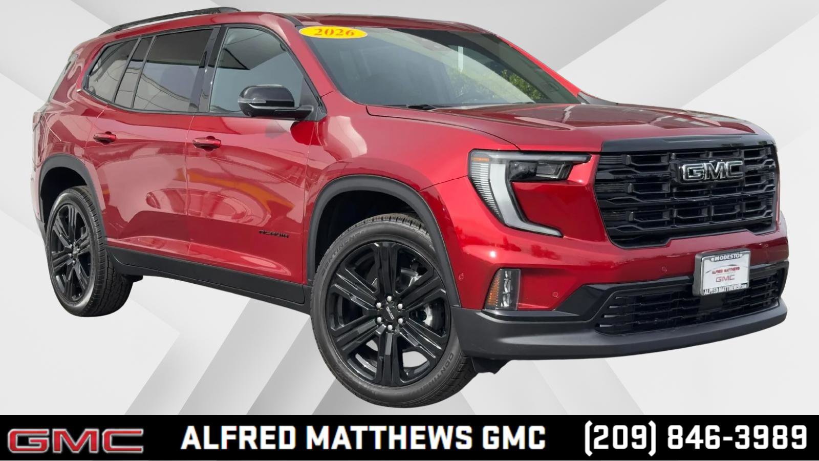 New 2026 GMC Acadia Elevation w/ Super Cruise Package
