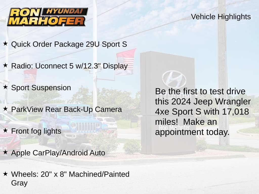 Used 2024 Jeep Wrangler Unlimited AWD/4WD image 2
