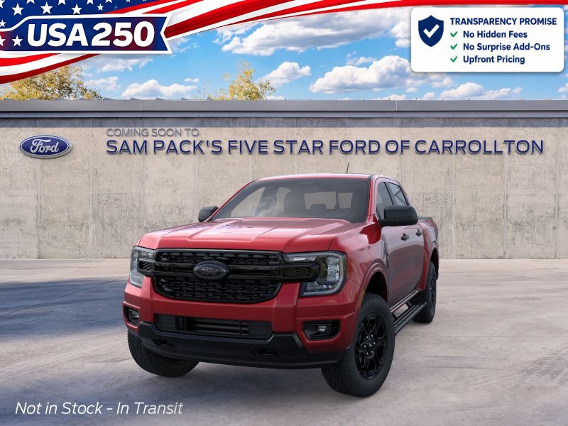New 2026 Ford Ranger XLT w/ Black Appearance Package AWD/4WD image 2