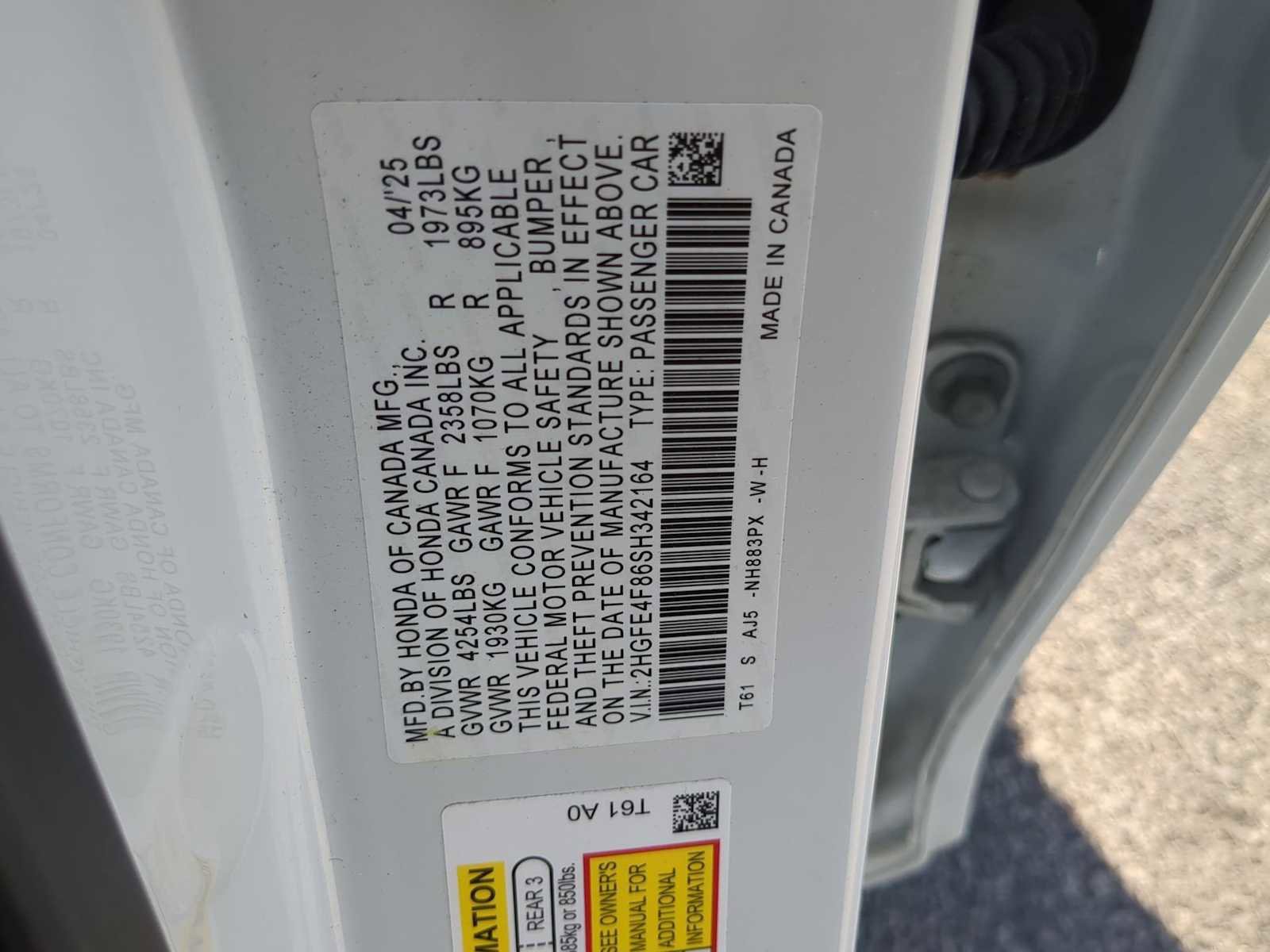 Used 2025 Honda Civic Sport Touring image 31