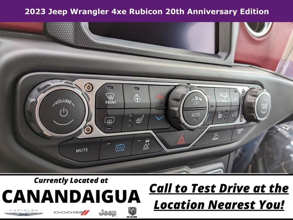 New 2023 Jeep Wrangler Unlimited Rubicon 4xe AWD/4WD image 23