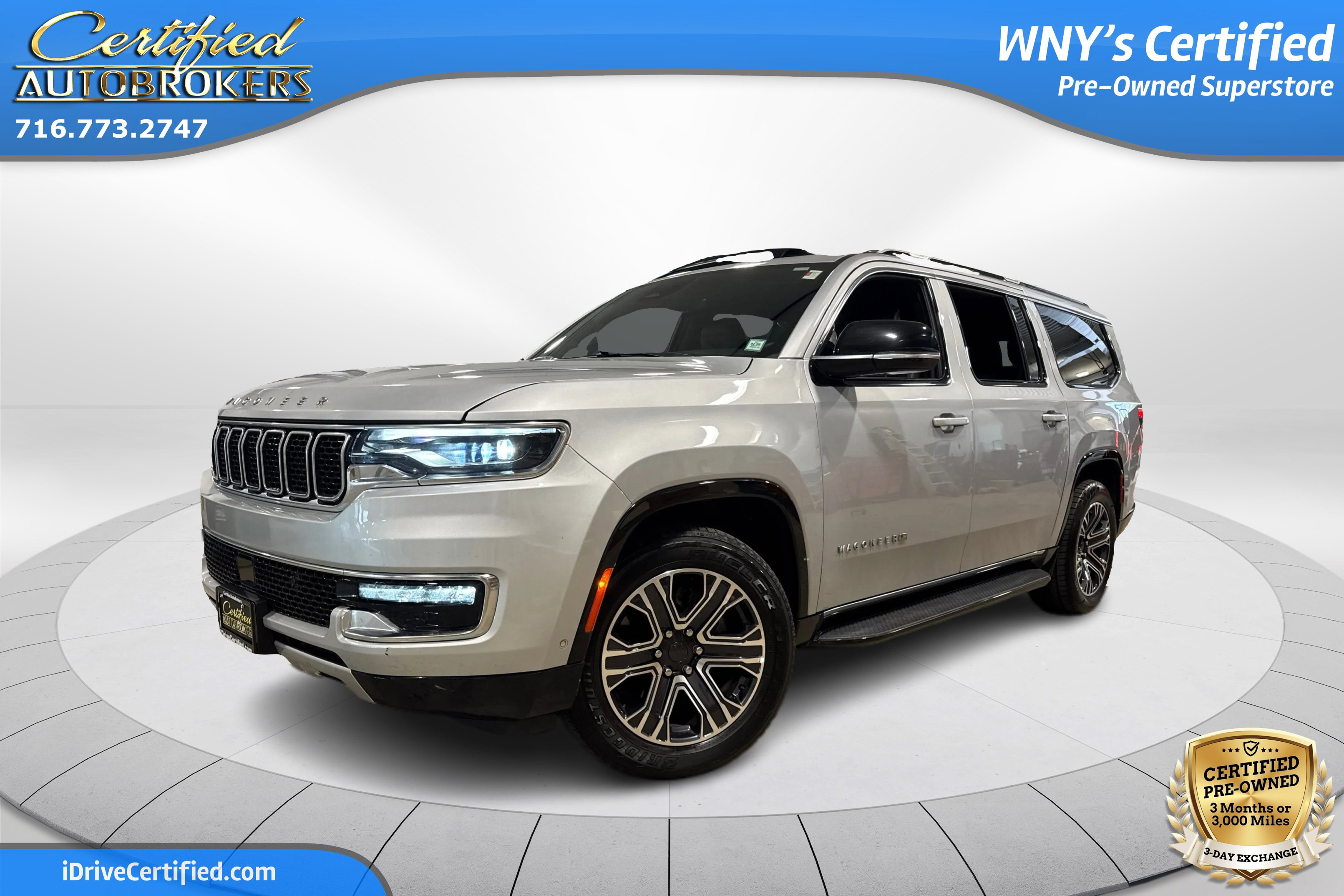 Used 2024 Jeep Wagoneer L Series II w/ Flexible Seating Group