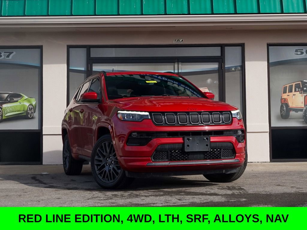 Used 2022 Jeep Compass Limited w/ (RED) Package