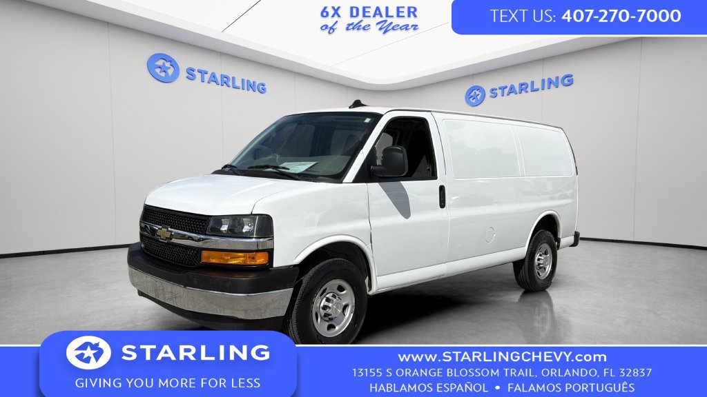 Used 2024 Chevrolet Express 2500 w/ Driver Convenience Package RWD image 1