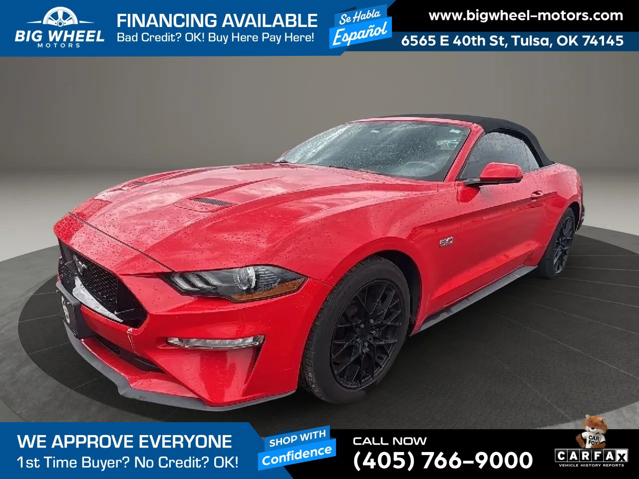 Used 2019 Ford Mustang GT Premium RWD image 1