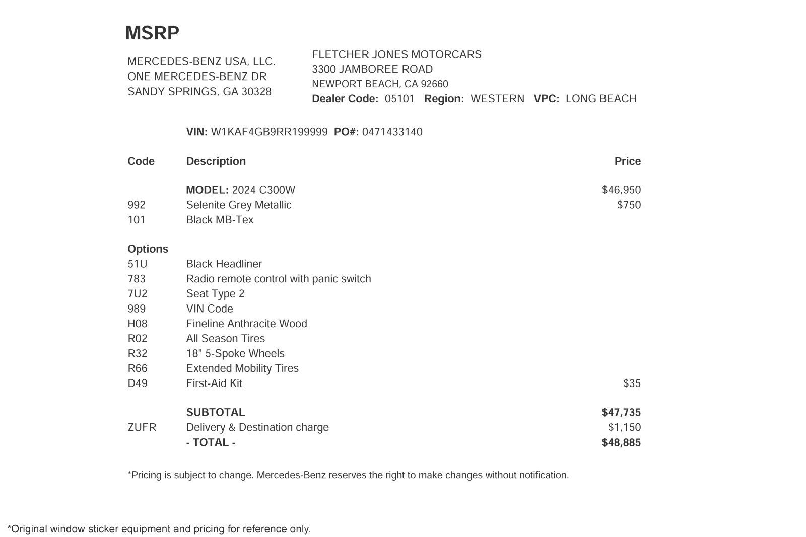 Certified 2024 Mercedes-Benz C 300 Sedan image 2
