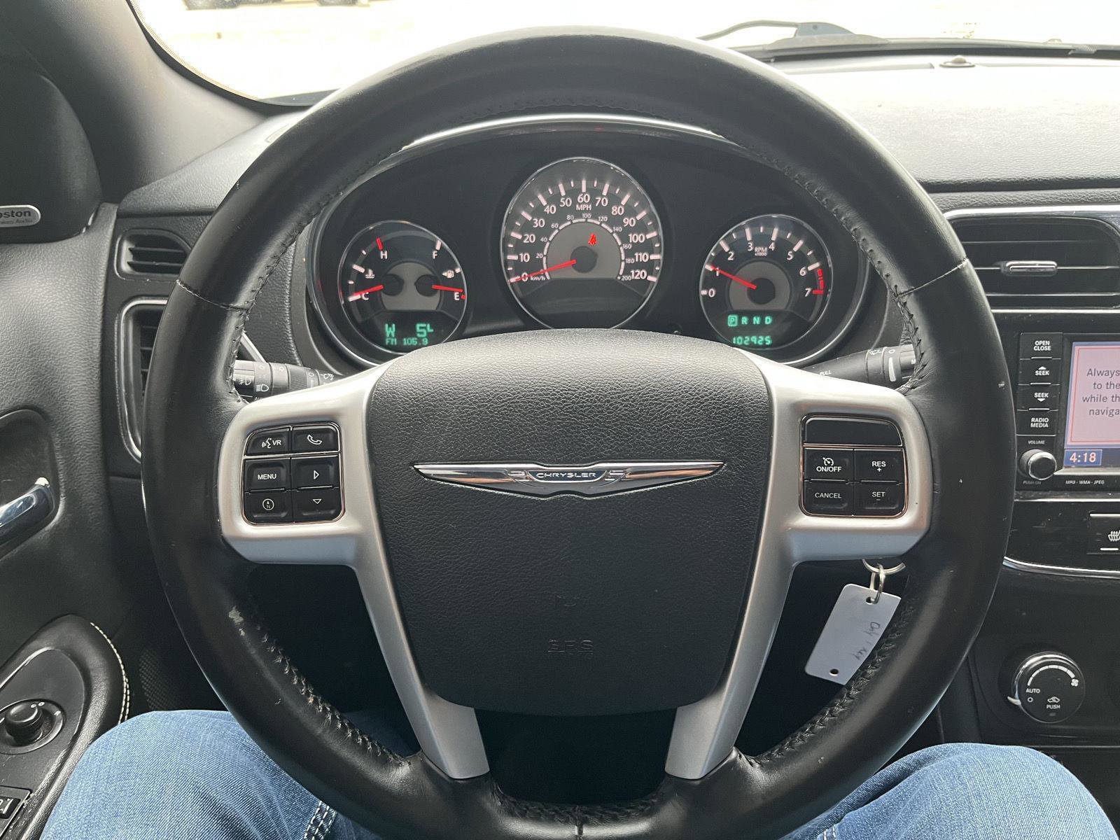 Used 2013 Chrysler 200 Limited w/ Sun/Sound Group image 16