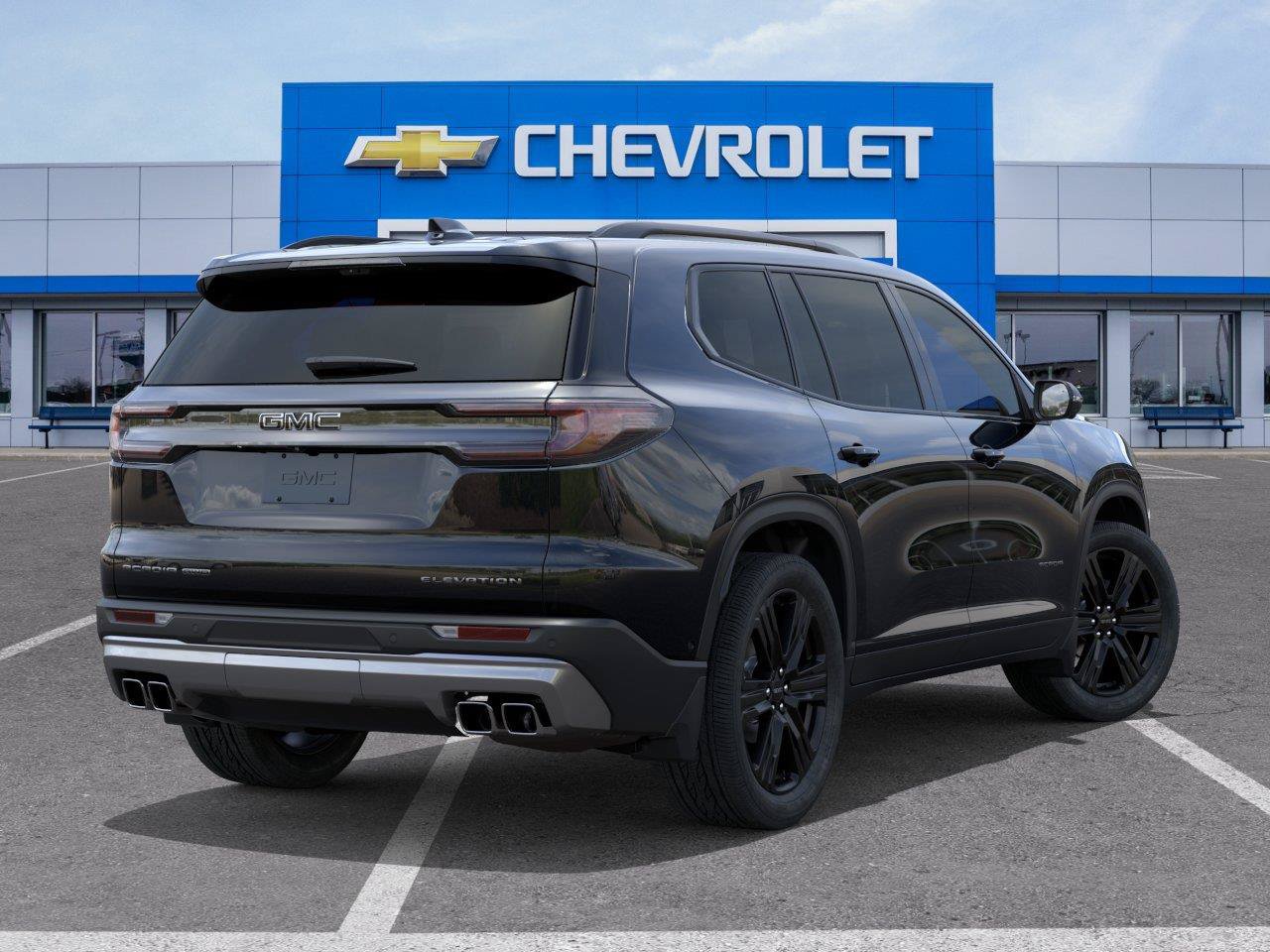 New 2026 GMC Acadia Elevation w/ Black Edition AWD/4WD image 4