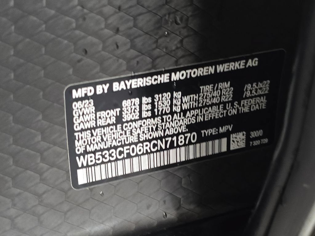 Used 2024 BMW iX M60 AWD/4WD image 33