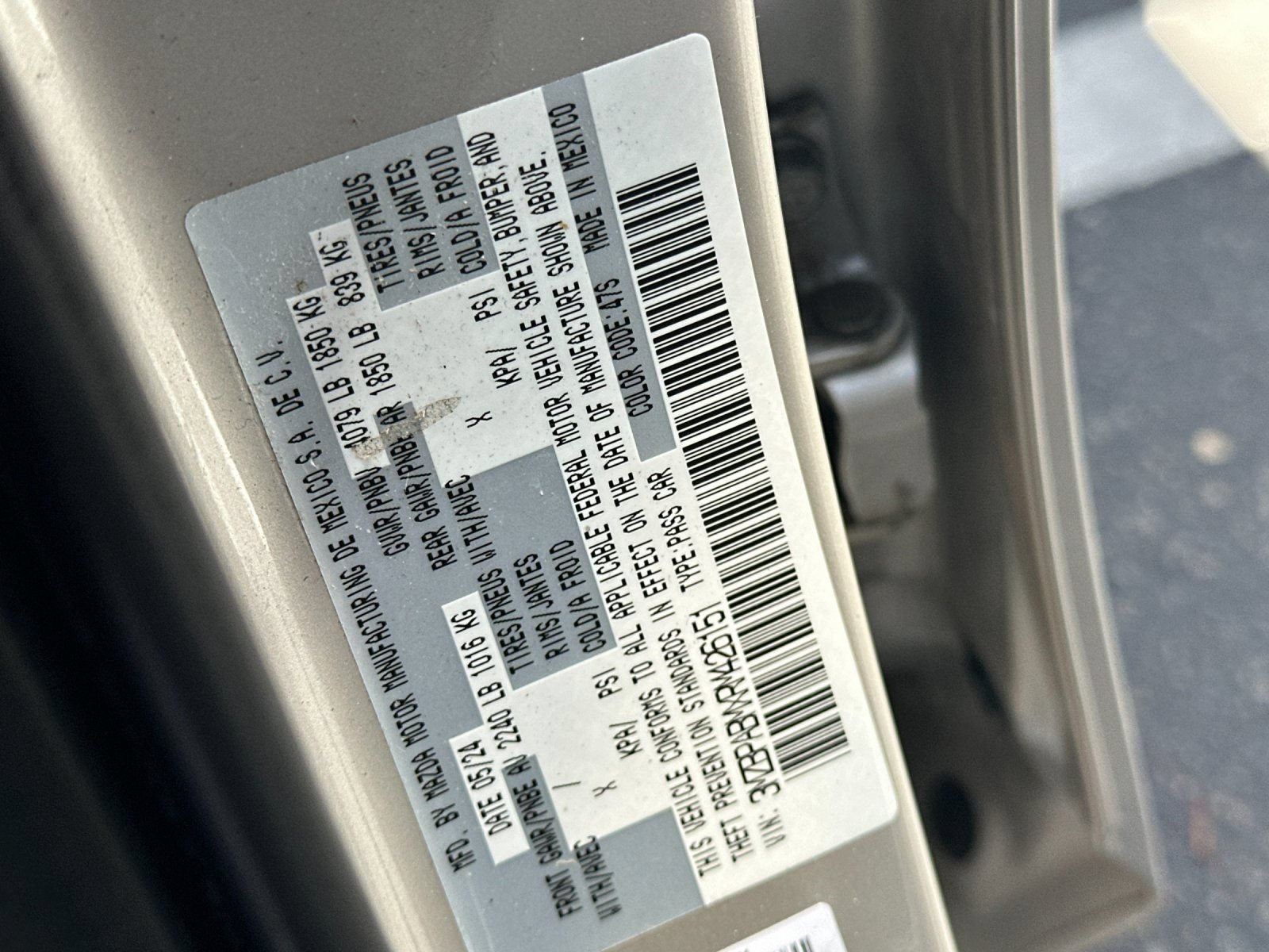 Used 2024 MAZDA MAZDA3 s FWD image 26